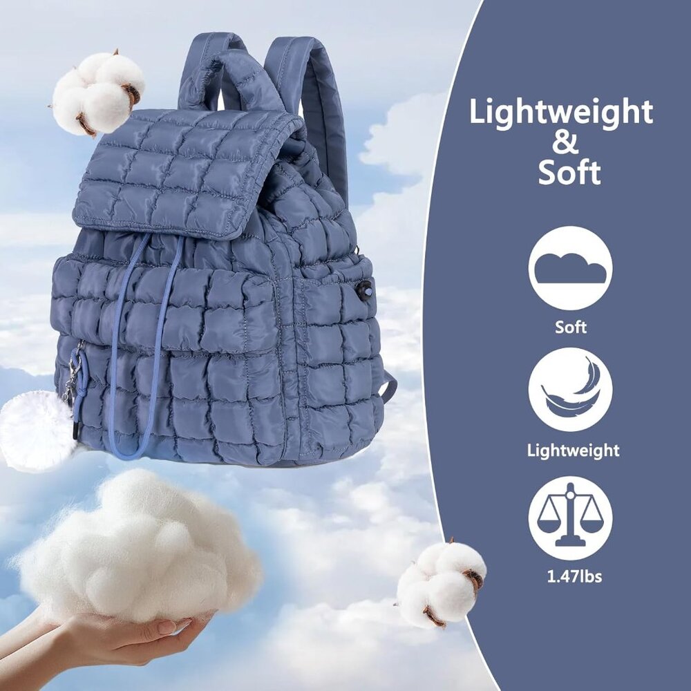 Large Soft Shell Designer Backpack - Lightweight,… - image 4
